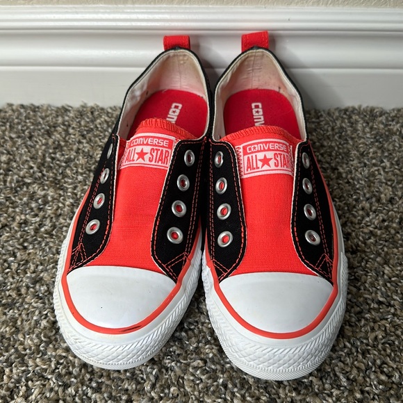 Converse Chuck Taylor All Star Shoes Black and Pink - Picture 1 of 6